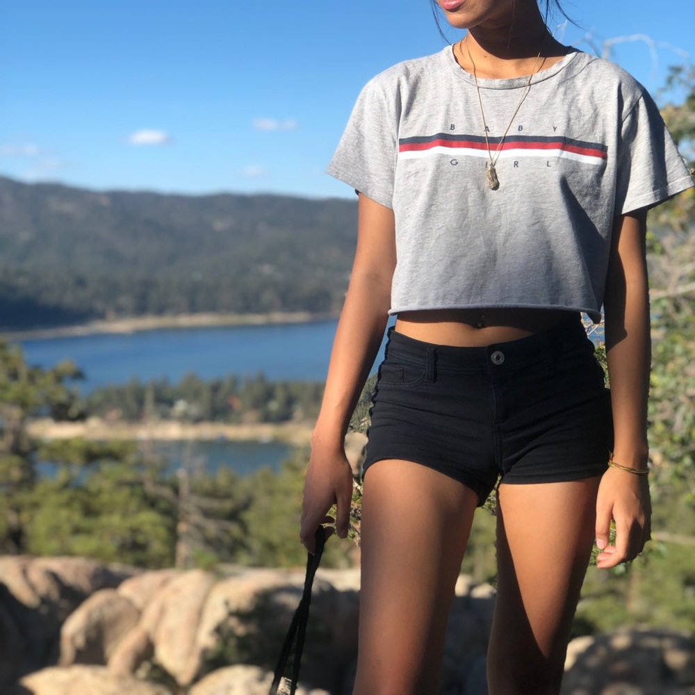 Cute Baby Girl crop top